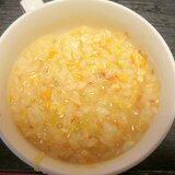 生姜風味の卵雑炊